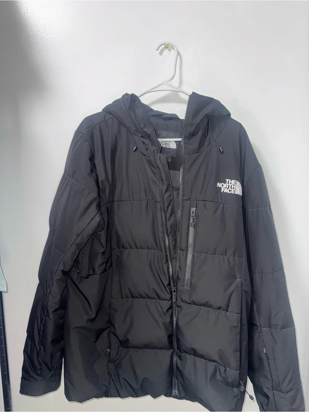 The North Face Men’s Black Hooded Puffer Jacket